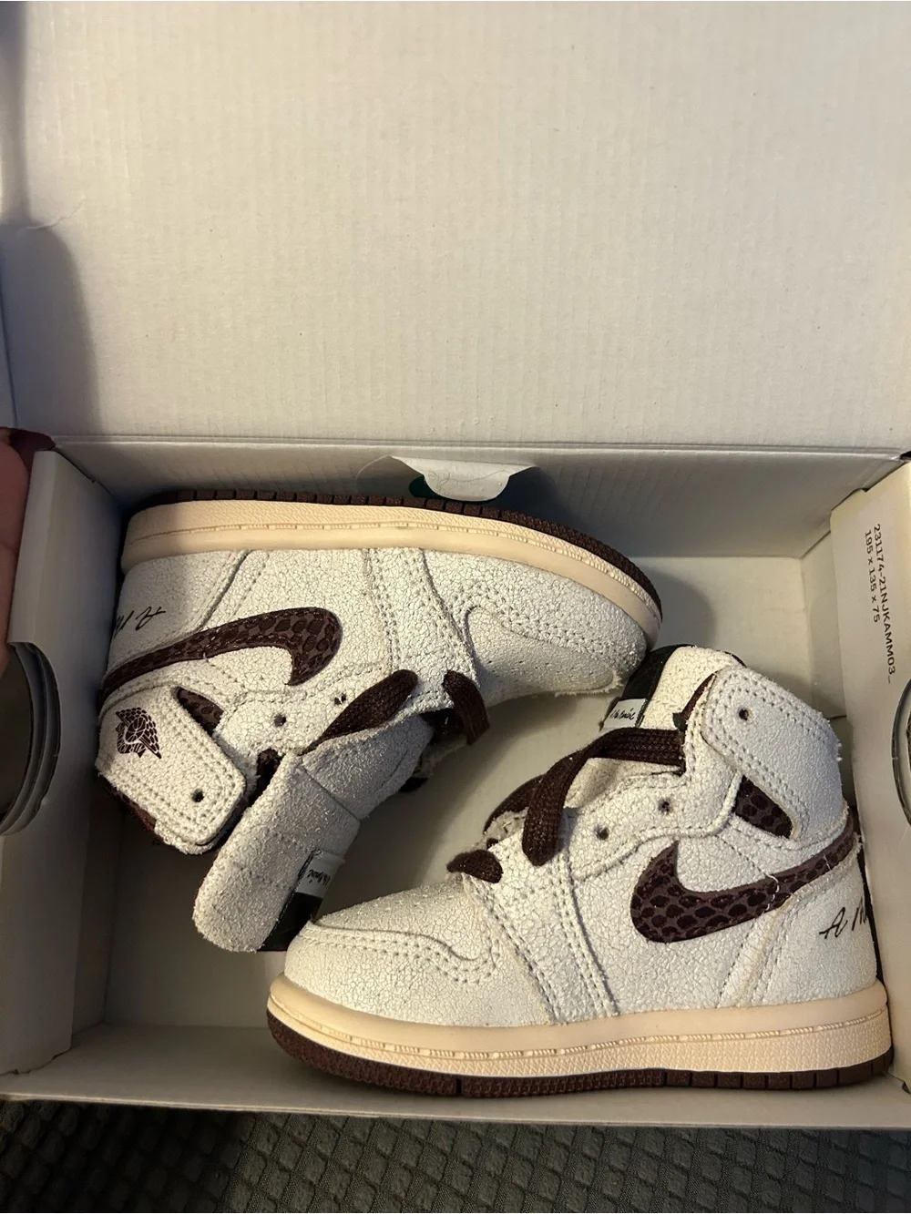 NIB Nike Retro High A Ma Maniére x Air Jordan 1 High OG TD 'Airness'